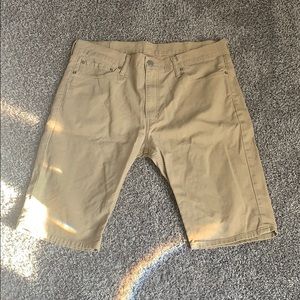 Men’s Levi 511 Size 38 Tan Shorts